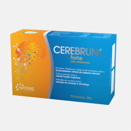 Cerebrum Forte con Cerosomas – 30 cápsulas – Natiris