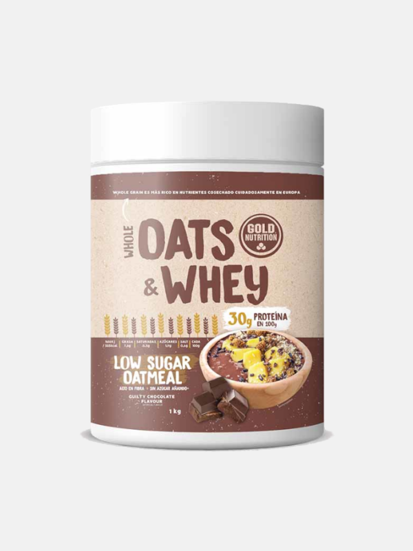 Oats & Whey chocolate - 1 kg - Gold Nutrition