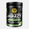 Pre-Workout Impact Manzana Verde - 400g - Gold Nutrition