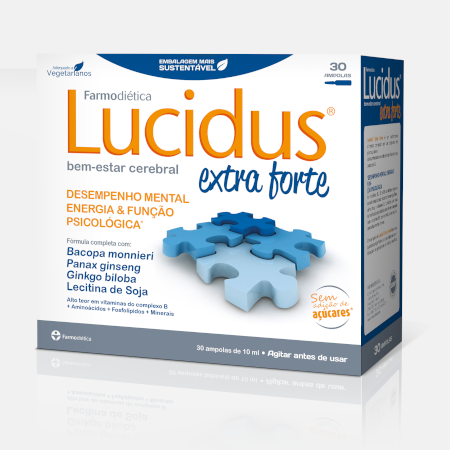 Lucidus Extra Forte – 30 ampollas – Farmodiética