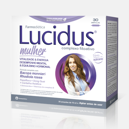 Lucidus Mujer – 30 ampollas – Farmodiética