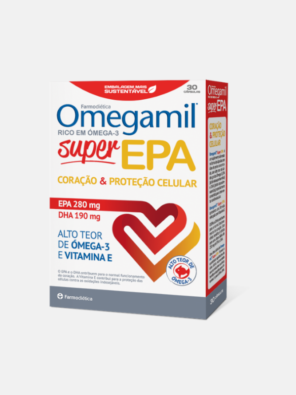 Omegamil Super EPA - 30 cápsulas - Farmodiética