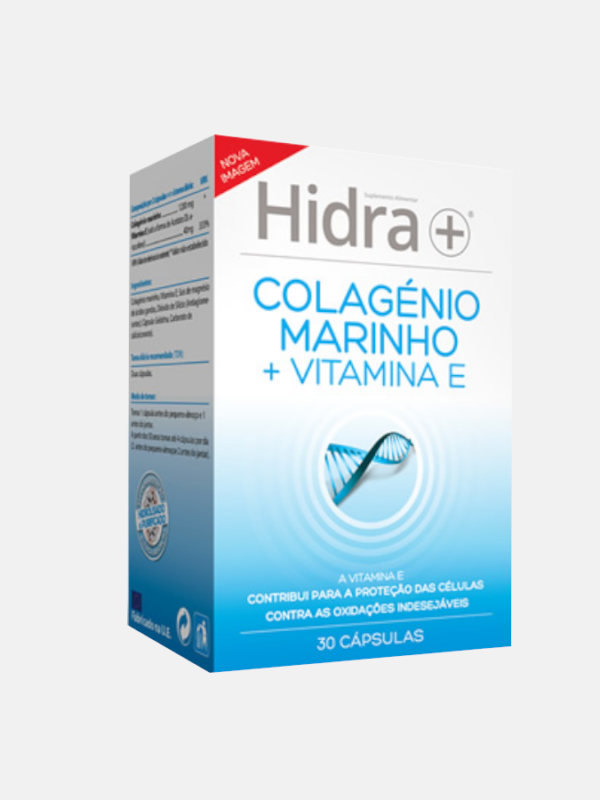 Hidra+ Colageno Marino + Vitamina E - 30 cápsulas - CHI