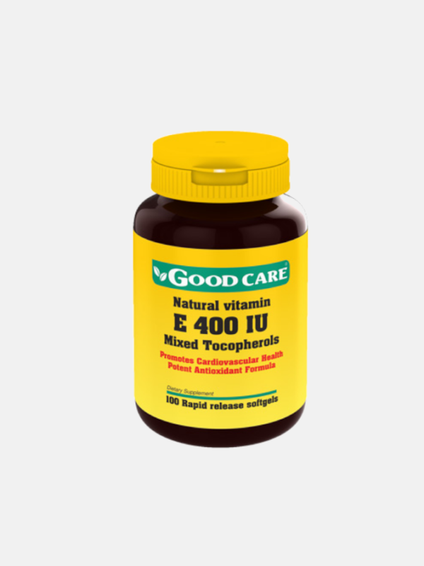 Vitamina E 400 iu - 100 cápsulas - Good Care