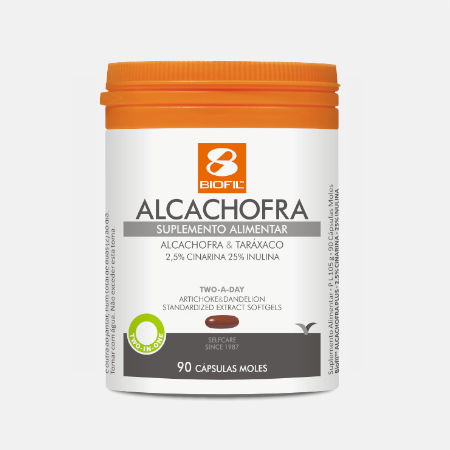 Alcachofa Plus – 90 cápsulas – Biofil