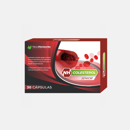 NH Colesterol Senior – 30 cápsulas – Novo Horizonte