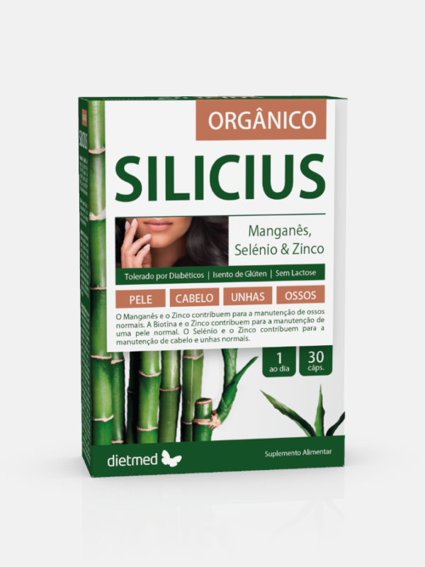 Silicius Orgánico - 30 cápsulas - DietMed