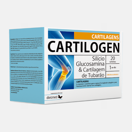 Cartilogen Cartilagens – 20 sobres – DietMed