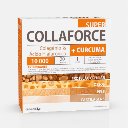 Collaforce Super + Curcuma – 20 sobres – DietMed