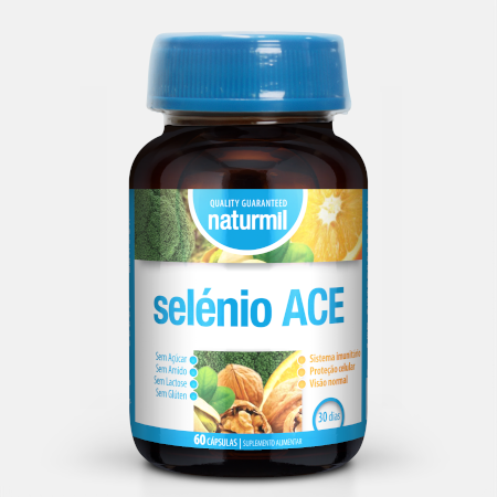 Selenio ACE – 60 cápsulas – Naturmil