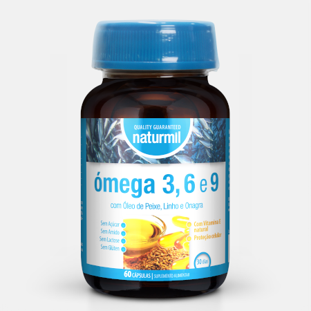 Omega 3 6 9 – 60 cápsulas – Naturmil