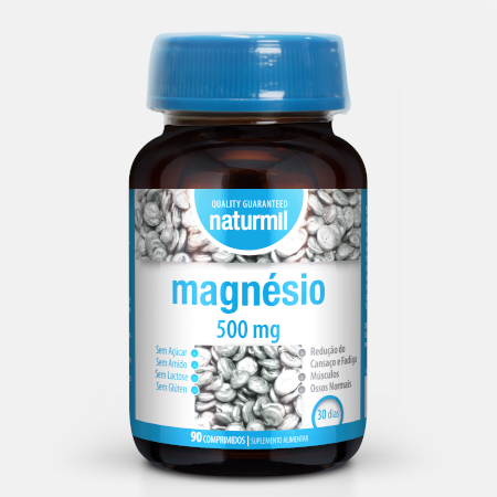 Magnesio 500 mg – 90 comprimidos – Naturmil