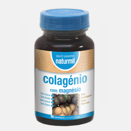 Colágeno con magnesio – 90 comprimidos – Naturmil