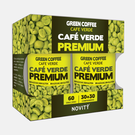 Cafe Verde Premium Pack – 30+30 comprimidos – Novity
