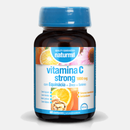 Vitamina C Strong – 60 comprimidos – Naturmil