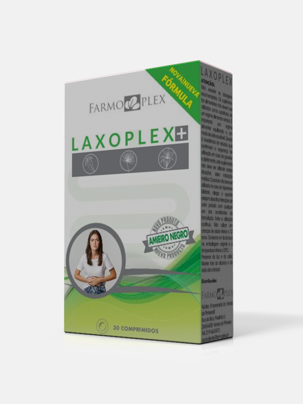 Laxoplex + - 30 comprimidos - Farmoplex