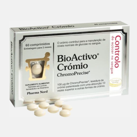 BioActivo Cromo – 60 comprimidos – Pharma Nord