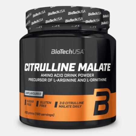 Citrulline Malate Unflavoured – 300 g – BioTech USA
