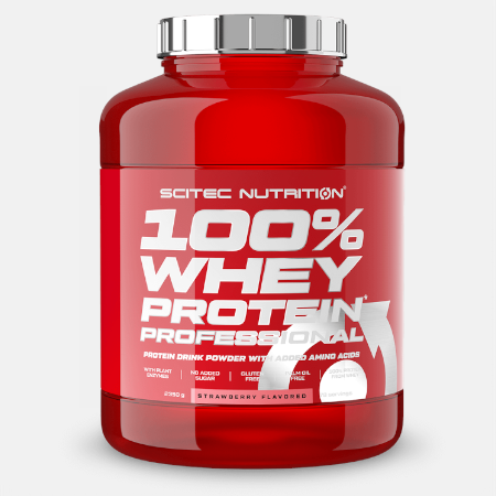 100% Whey Protein Professional Strawberry – 2350g – Scitec Nutrition