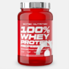 100% Whey Protein Professional Strawberry - 920g - Scitec Nutrition