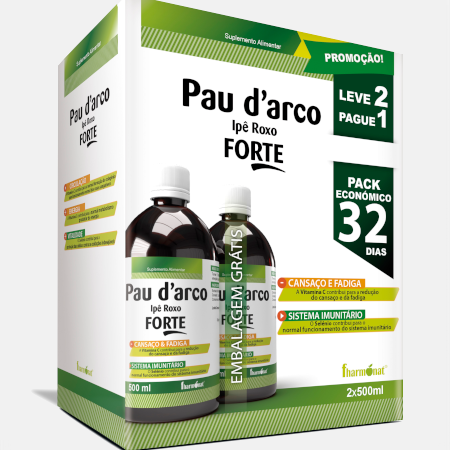Pack Pau D'Arco Forte – 2x500ml – Fharmonat