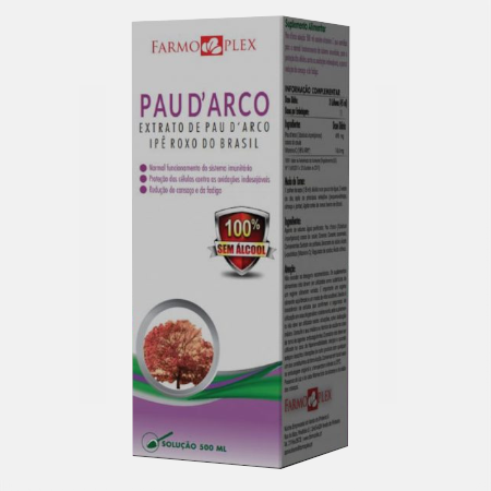 Extracto de Pau D´Arco – 500ml – Farmoplex