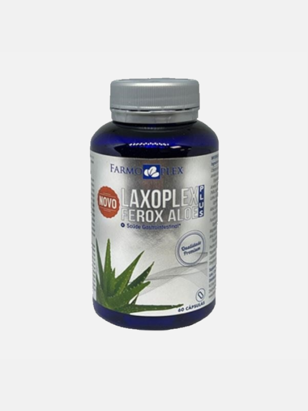 Laxoplex Ferox Aloe Plus - 60 cápsulas - Farmoplex