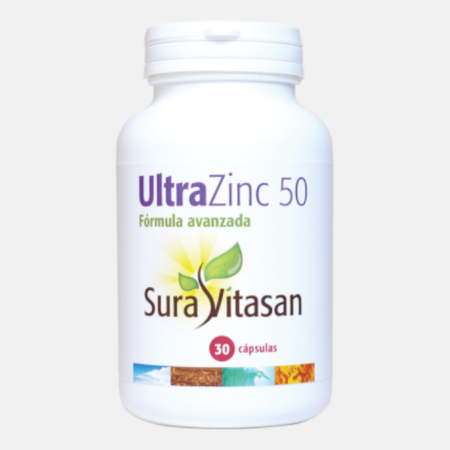 Ultra Zinc 50 mg – 30 cápsulas – Sura Vitasan