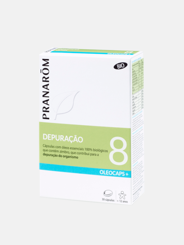 Depuración 8 BIO - 30 cápsulas - Pranarom
