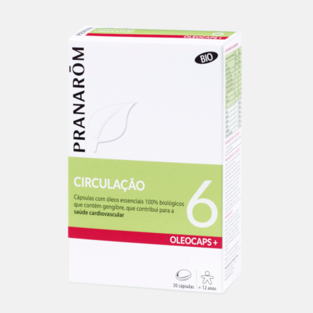 Circulación 6 BIO – 30 cápsulas – Pranarom