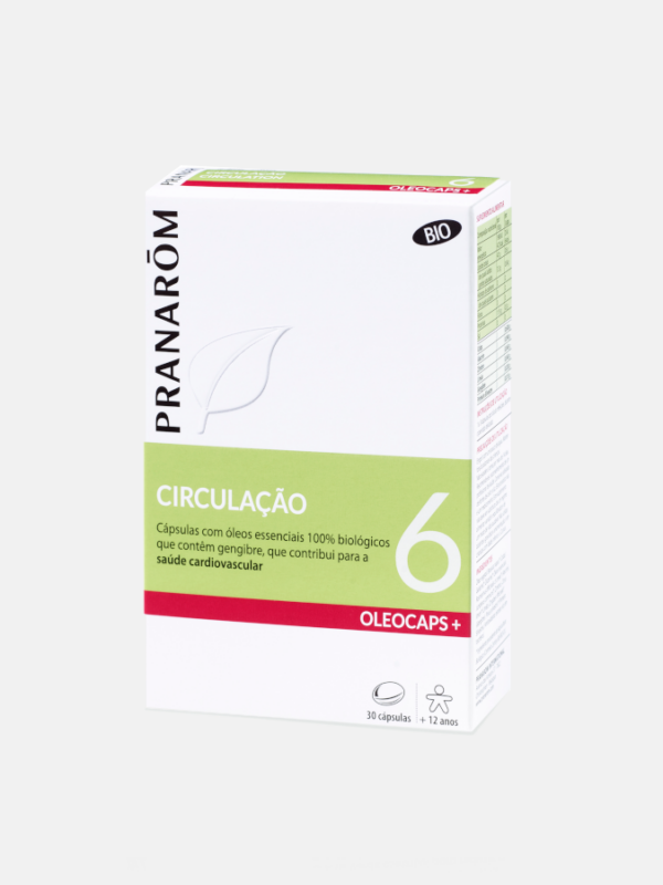 Circulación 6 BIO - 30 cápsulas - Pranarom