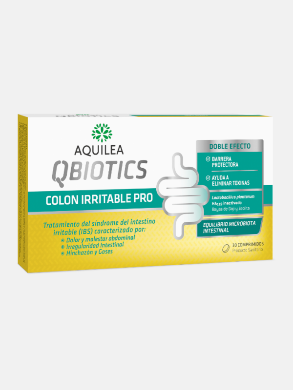 Aquilea QBiotics Colon Irritable Pro - 30 comprimidos