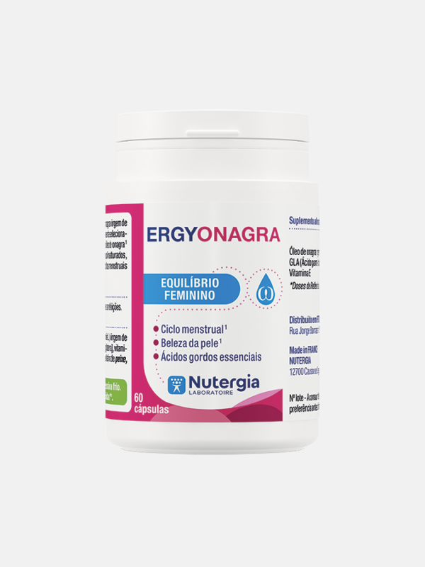 ErgyOnagra - 60 cápsulas - Nutergia