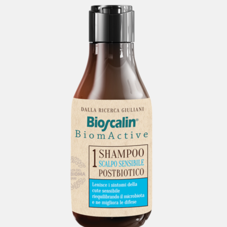 Bioscalin BiomActive Champú Postbiótico Sensible – 200ml
