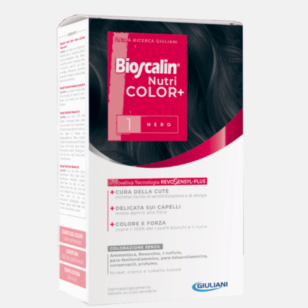 Bioscalin NutriCOLOR+ Color Negro 1 – 40ml
