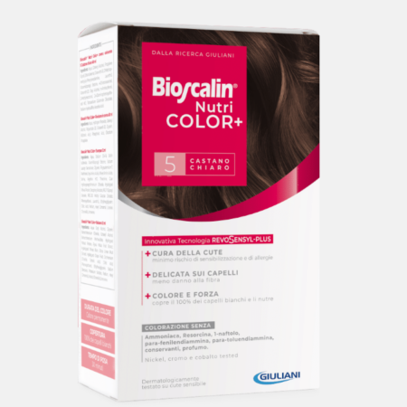 Bioscalin NutriCOLOR+ Color Castaño Claro 5 – 40ml