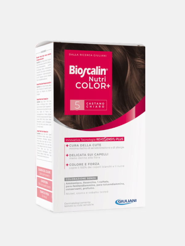 Bioscalin NutriCOLOR+ Color Castaño Claro 5 - 40ml