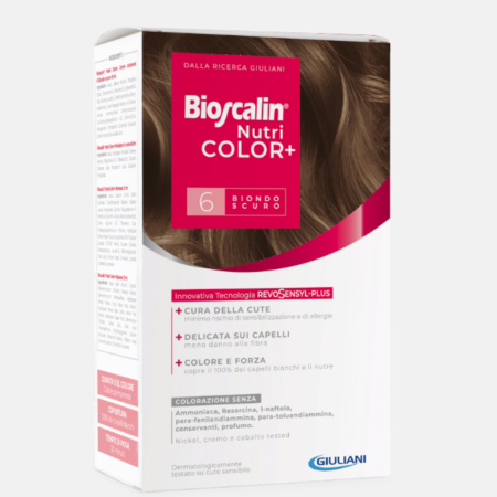 Bioscalin NutriCOLOR+ Color Rubio Oscuro 6 – 40ml