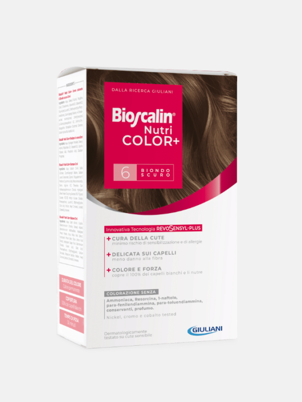 Bioscalin NutriCOLOR+ Color Rubio Oscuro 6 - 40ml