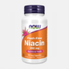 Niacin 250mg Flush-Free - 90 cápsulas - Now
