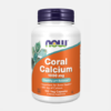 Coral Calcium 1000mg - 100 cápsulas - Now