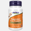 Respiratory Care Probiotic - 60 cápsulas - Now