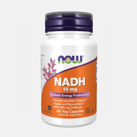 NADH 10 mg – 60 cápsulas – Ahora