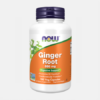 Ginger Root 550 mg - 100 veg cápsulas - Now