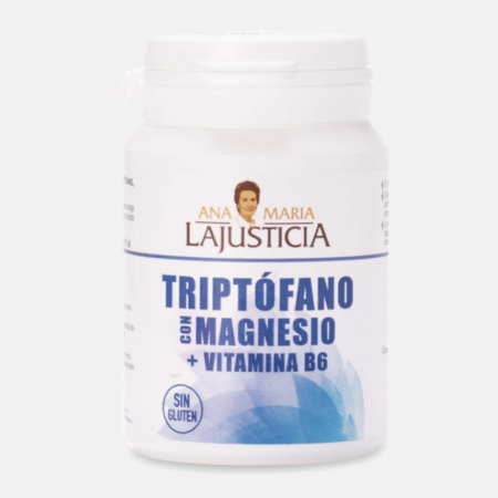 Triptófano con Magnesio + Vitamina B6 – 60 comprimidos – Ana Maria LaJusticia