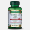 Vitamina D3 25mcg 1000UI - 100 comprimidos - Nature's Bounty
