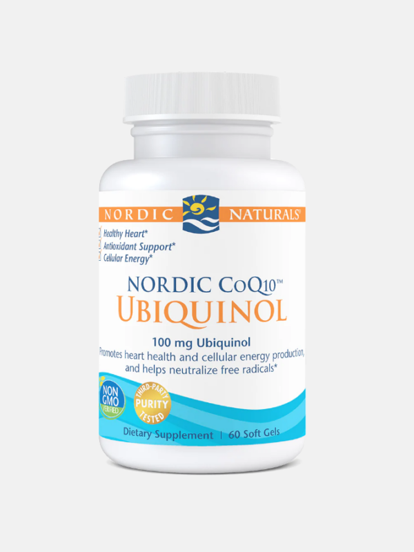Nordic CoQ10 Ubiquinol - 60 softgels - Nordic Naturals