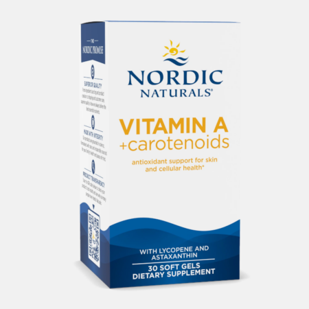 Vitamin A + Carotenoids – 30 softgels – Nordic Naturals