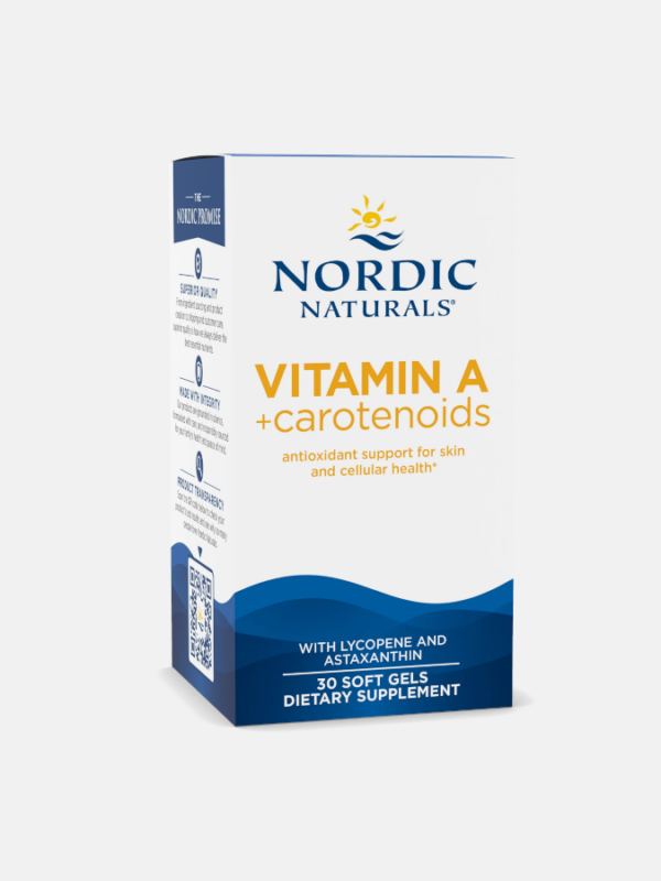 Vitamin A + Carotenoids - 30 softgels - Nordic Naturals