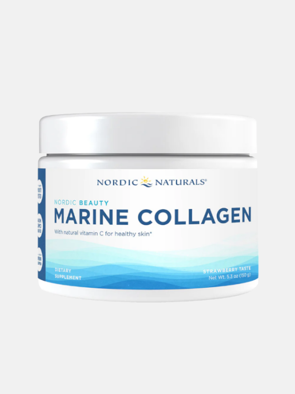 Nordic Beauty Marine Collagen Strawberry - 150g - Nordic Naturals